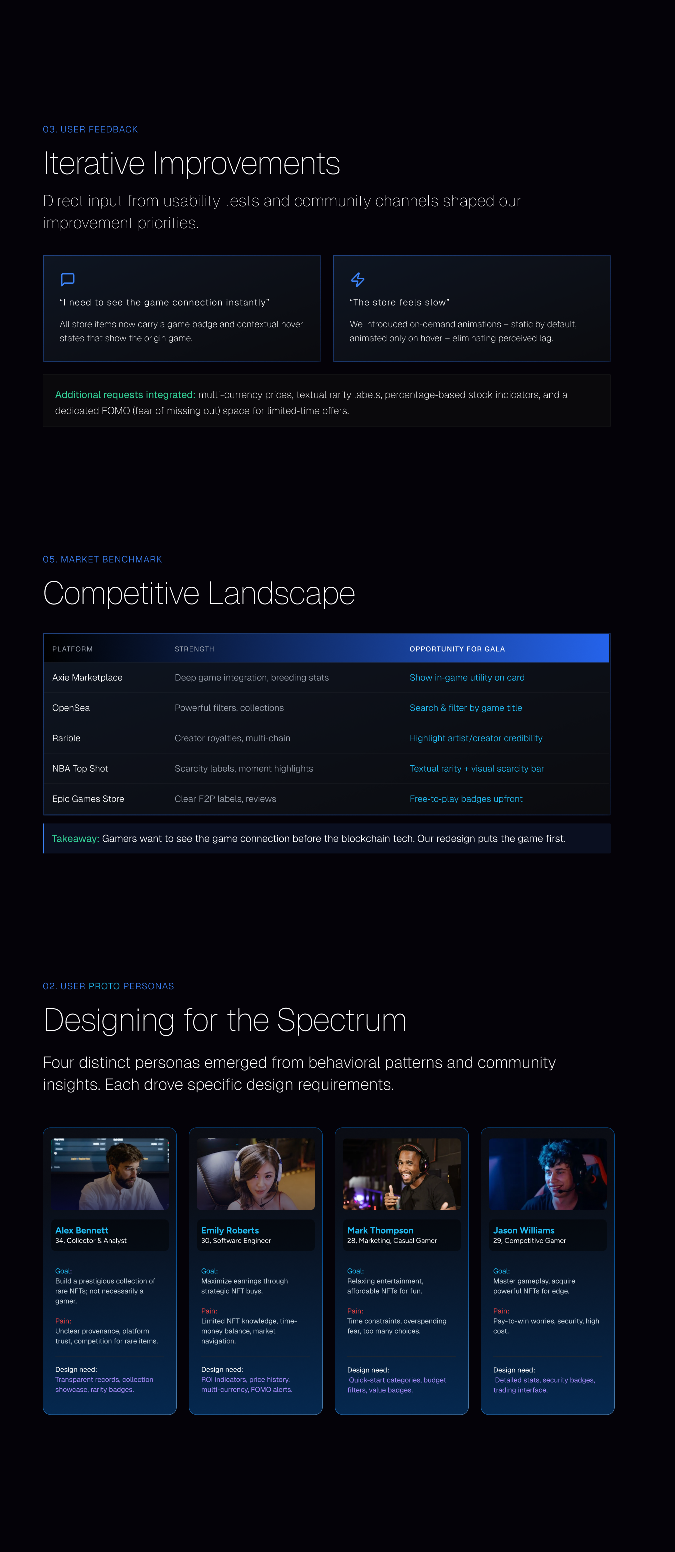 Gala Games UX Case Study Part 2