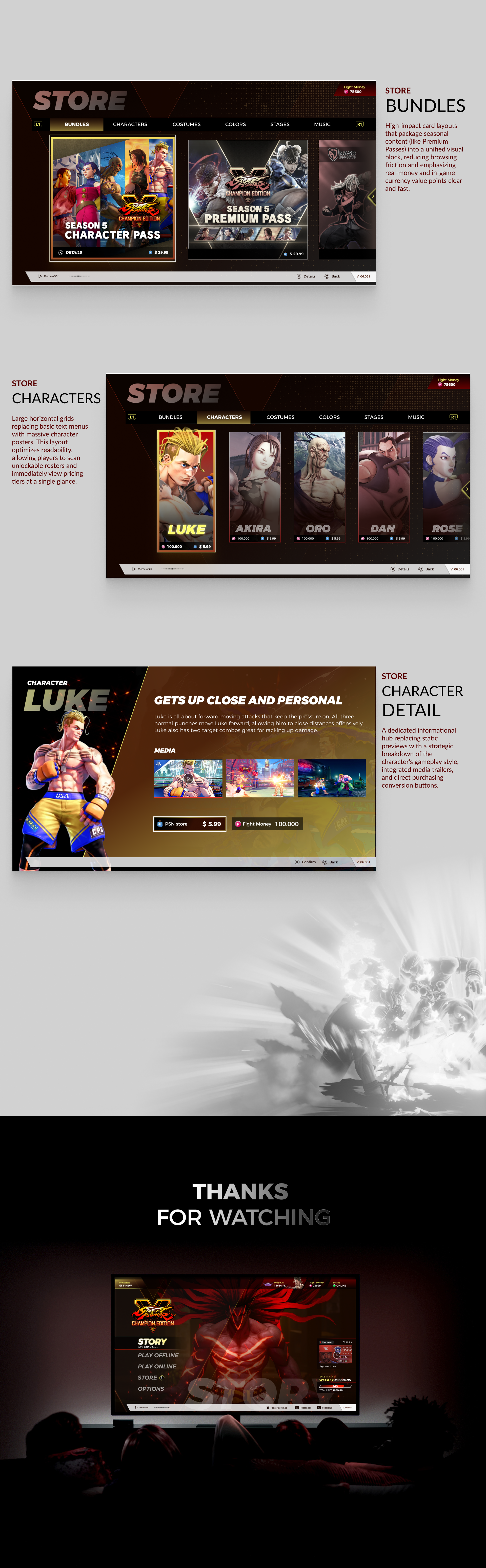 Street Fighter V UX Case Study Part 4